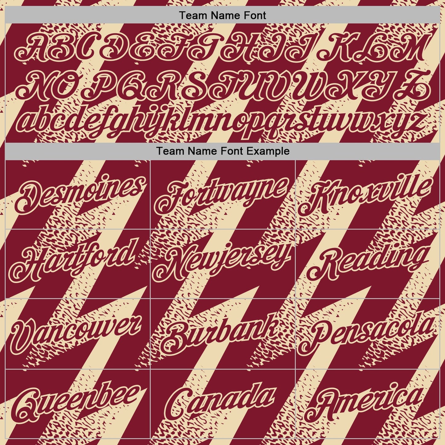 Custom Stitched Crimson Cream Zigzag Shape Sports Pullover Sweatshirt Hoodie view 5