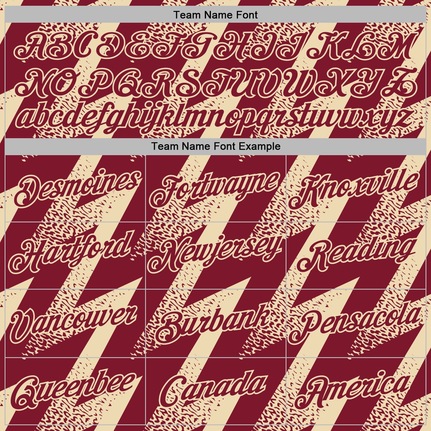 Custom Stitched Crimson Cream Zigzag Shape Sports Pullover Sweatshirt Hoodie view 5