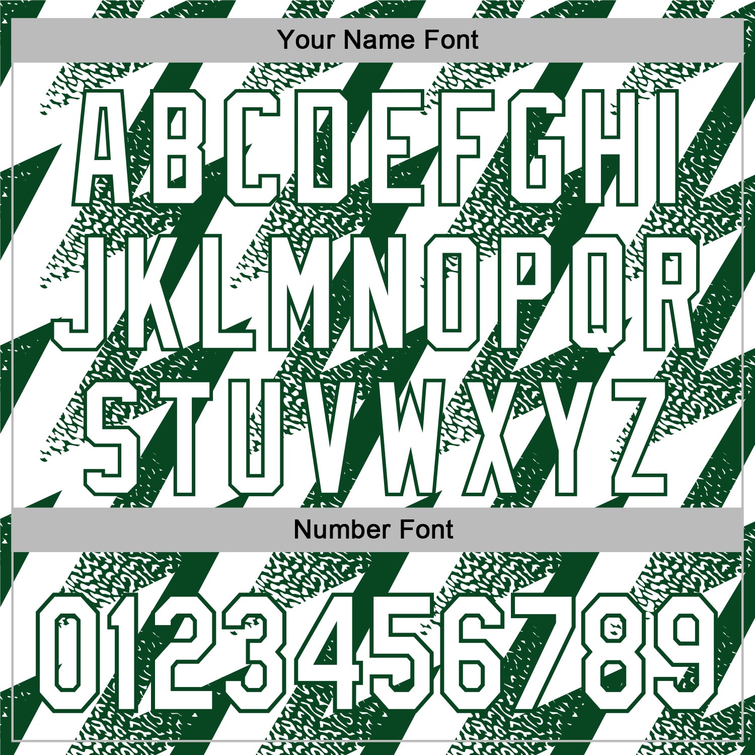 Custom Stitched White Green Zigzag Shape Sports Pullover Sweatshirt Hoodie view 6