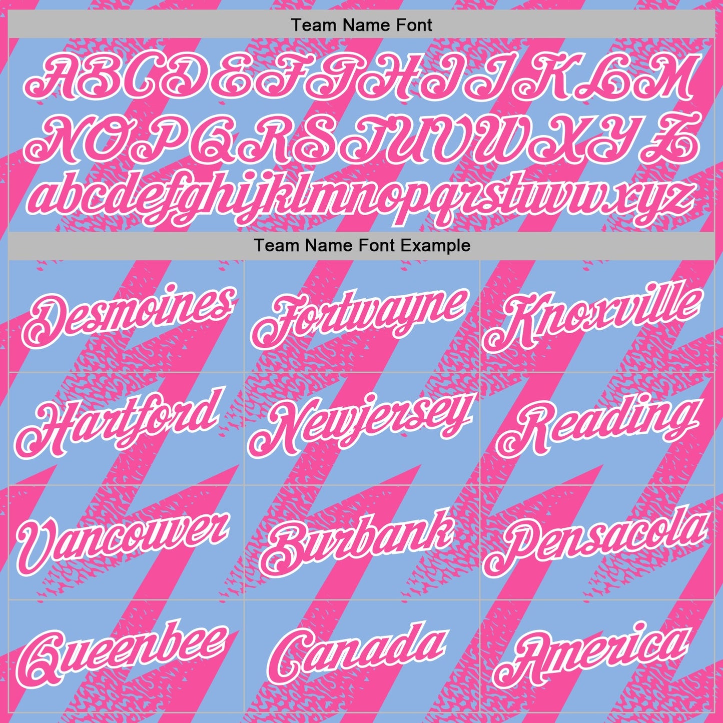 Custom Stitched Light Blue Pink-White Zigzag Shape Sports Pullover Sweatshirt Hoodie view 5