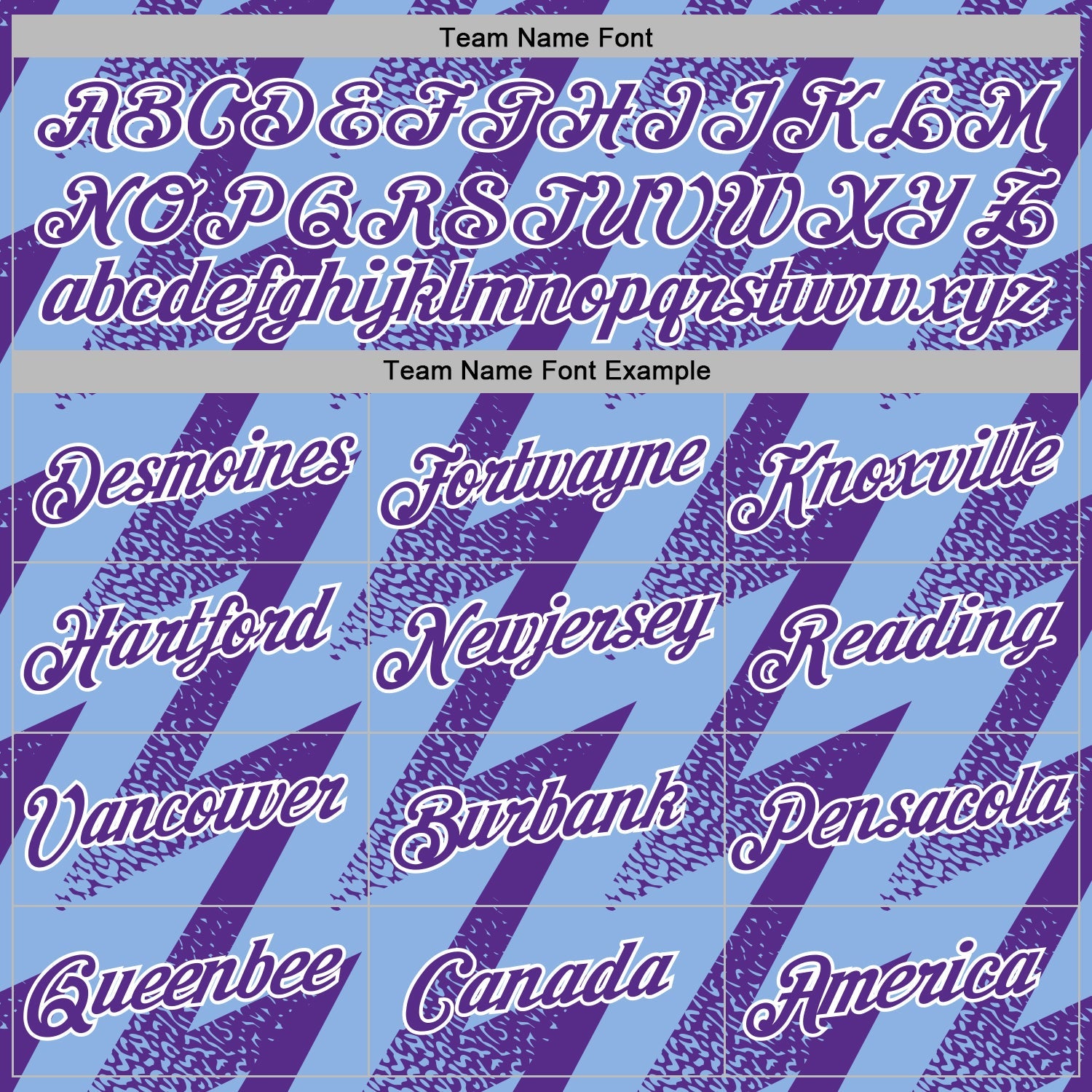 Custom Stitched Light Blue Purple-White Zigzag Shape Sports Pullover Sweatshirt Hoodie view 5