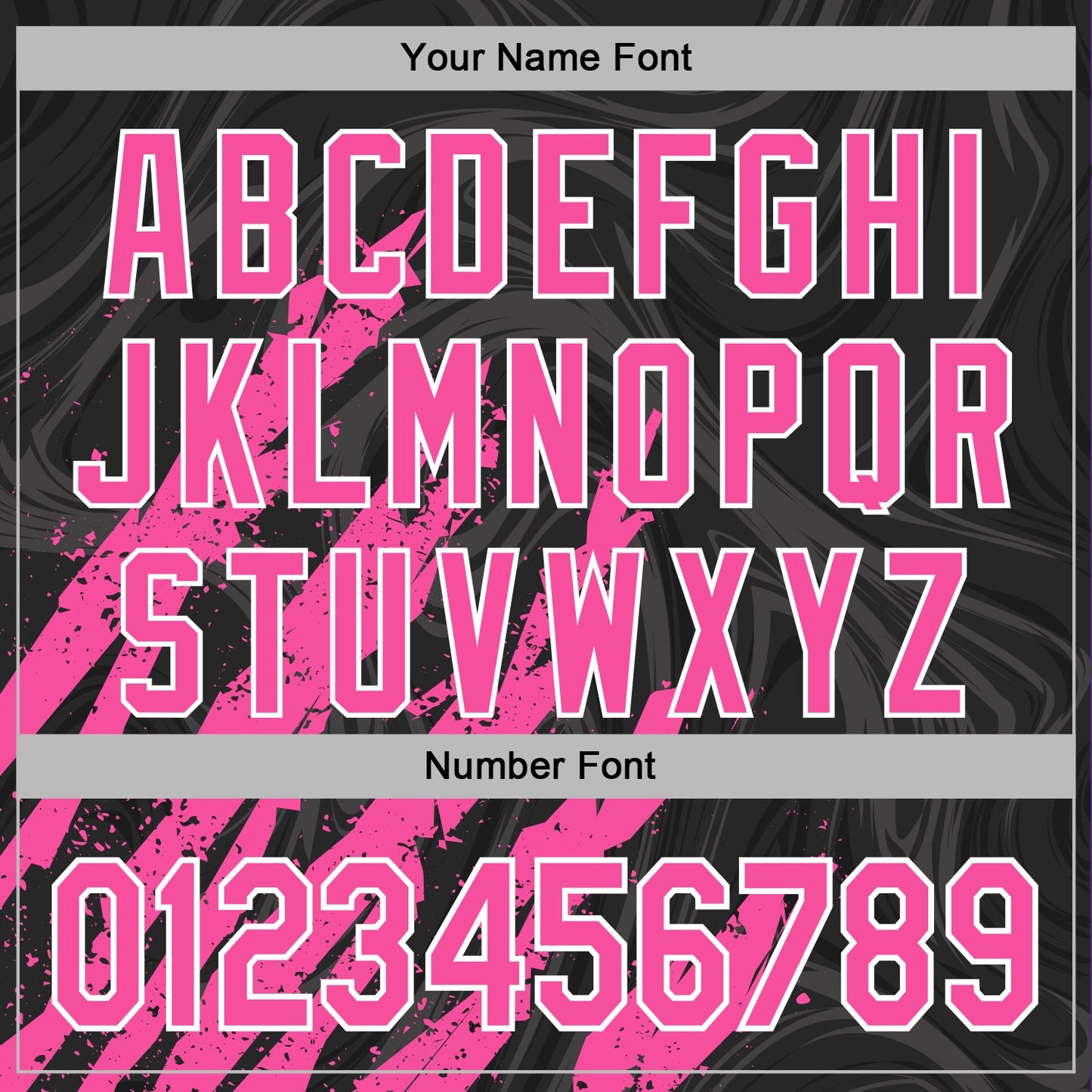Custom Stitched Black Pink-White Splash Sports Pullover Sweatshirt Hoodie view 6