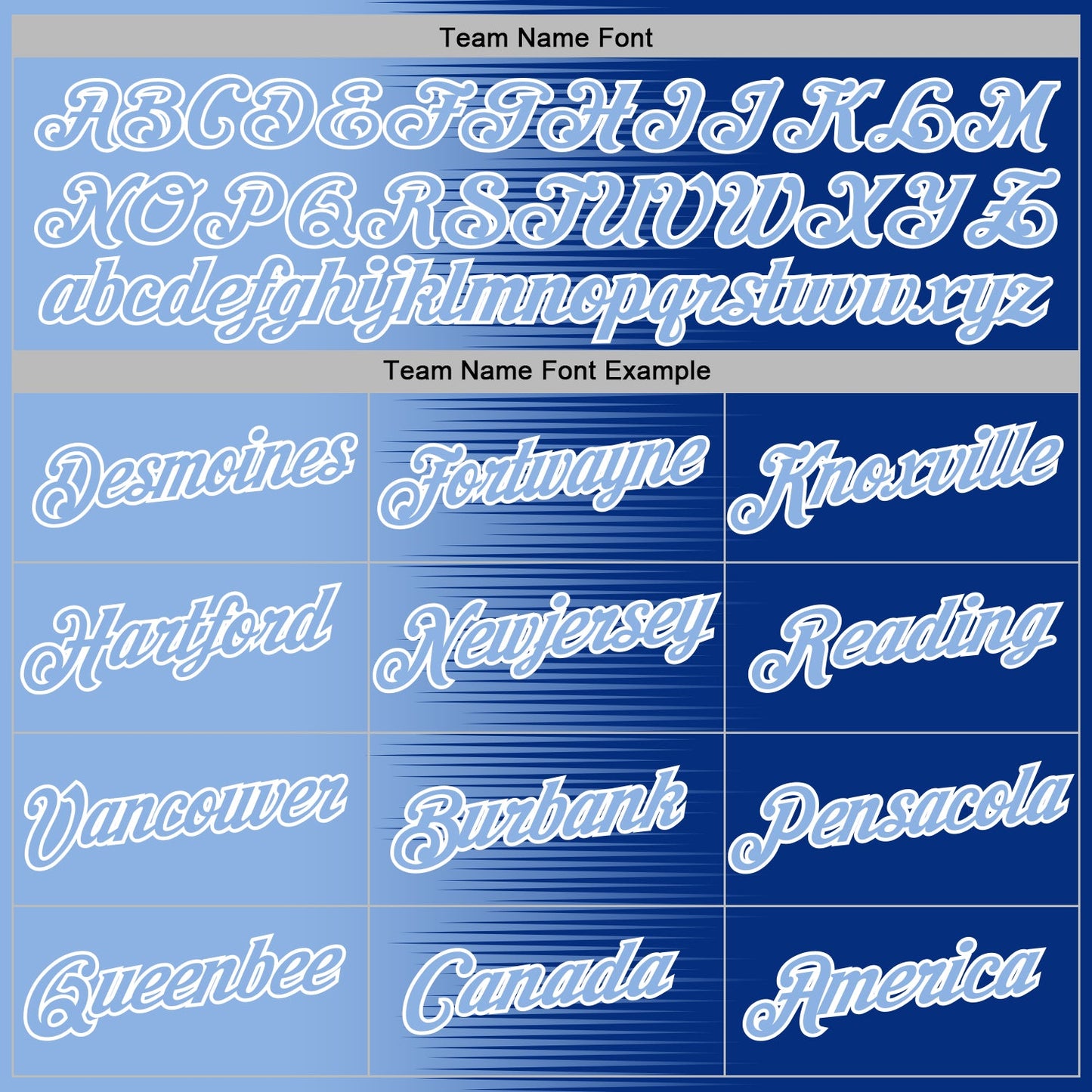 Custom Stitched Royal Light Blue-White Gradient Line Sports Pullover Sweatshirt Hoodie view 5