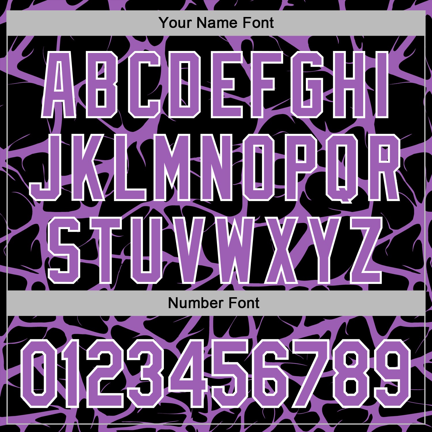 Custom Stitched Black Medium Purple-White Abstract Network Pattern Sports Pullover Sweatshirt Hoodie view 6