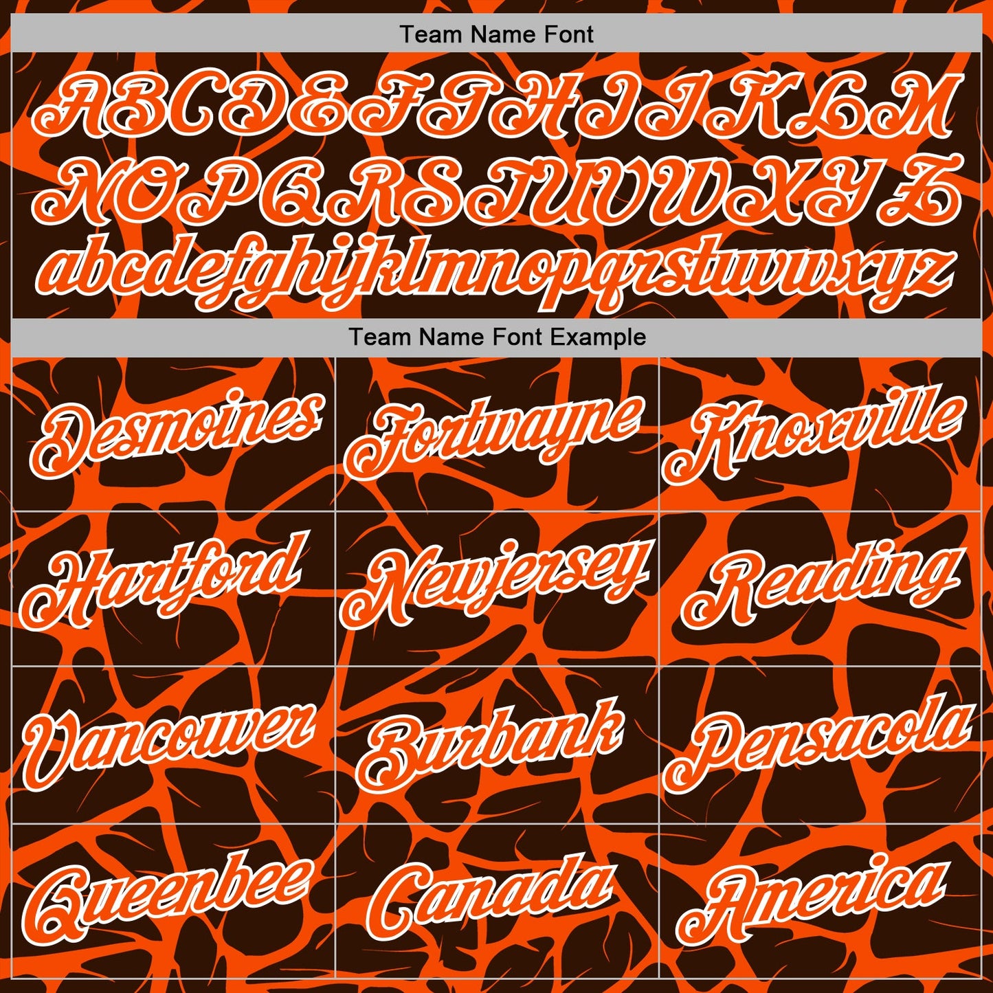 Custom Stitched Brown Orange-White Abstract Network Pattern Sports Pullover Sweatshirt Hoodie view 5