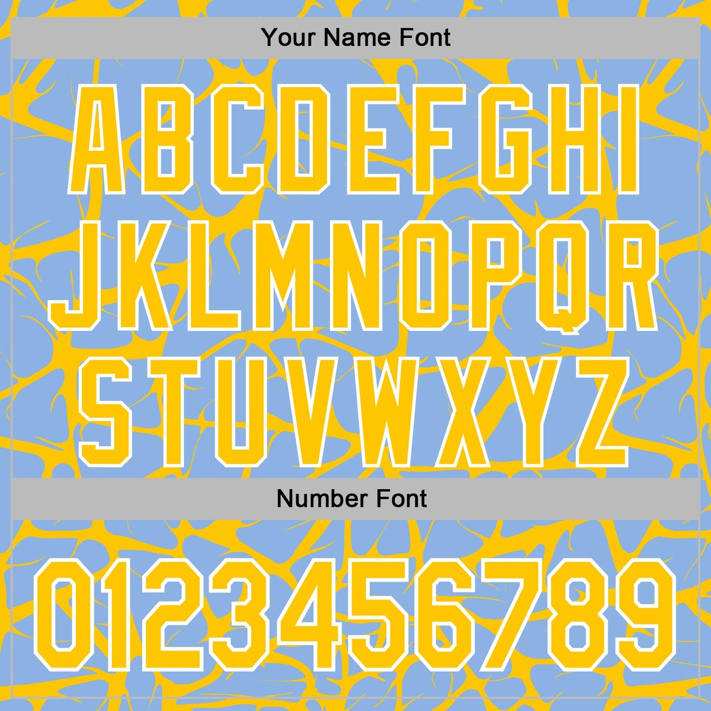 Custom Stitched Light Blue Yellow-White Abstract Network Pattern Sports Pullover Sweatshirt Hoodie view 6