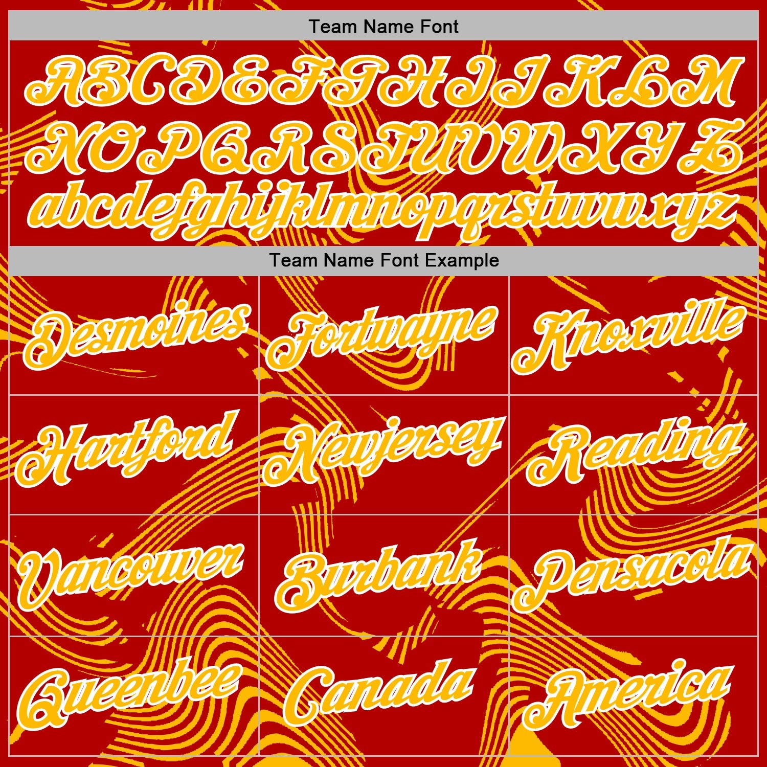 Custom Stitched Red Gold-White Curve Lines Sports Pullover Sweatshirt Hoodie view 5