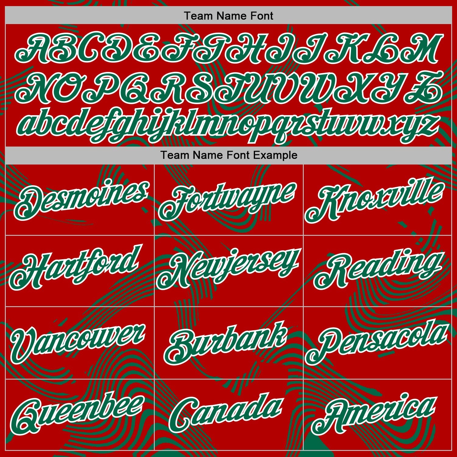 Custom Stitched Red Kelly Green-White Curve Lines Sports Pullover Sweatshirt Hoodie view 5