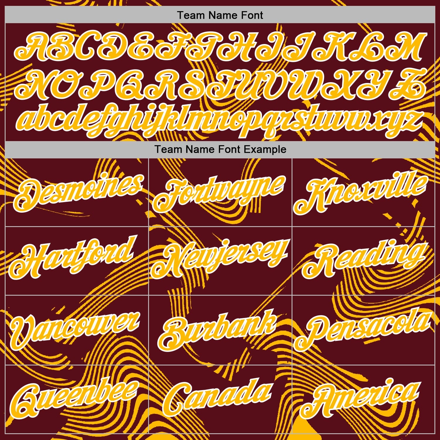 Custom Stitched Burgundy Gold-White Curve Lines Sports Pullover Sweatshirt Hoodie view 5