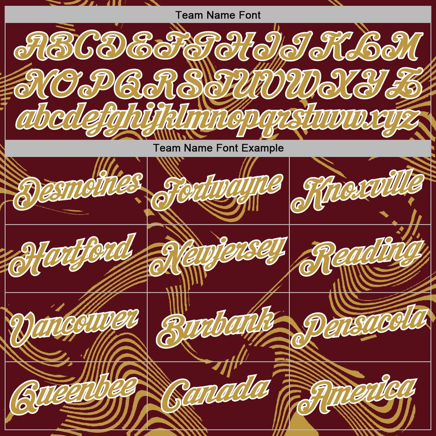 Custom Stitched Burgundy Old Gold-White Curve Lines Sports Pullover Sweatshirt Hoodie view 5