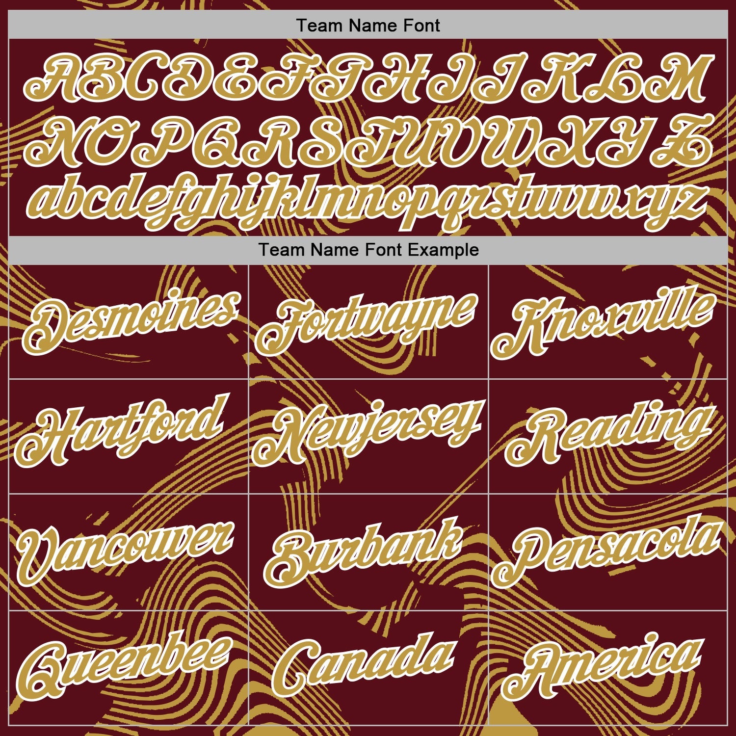 Custom Stitched Burgundy Old Gold-White Curve Lines Sports Pullover Sweatshirt Hoodie view 5