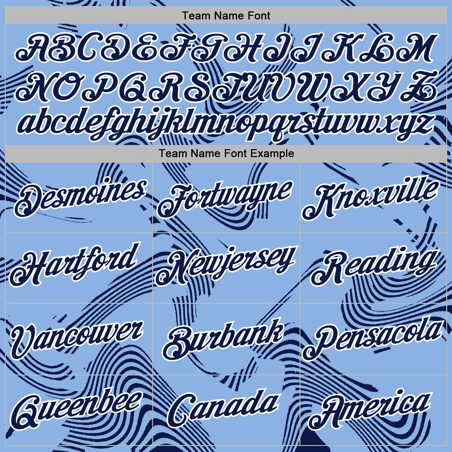 Custom Stitched Light Blue Navy-White Curve Lines Sports Pullover Sweatshirt Hoodie view 5