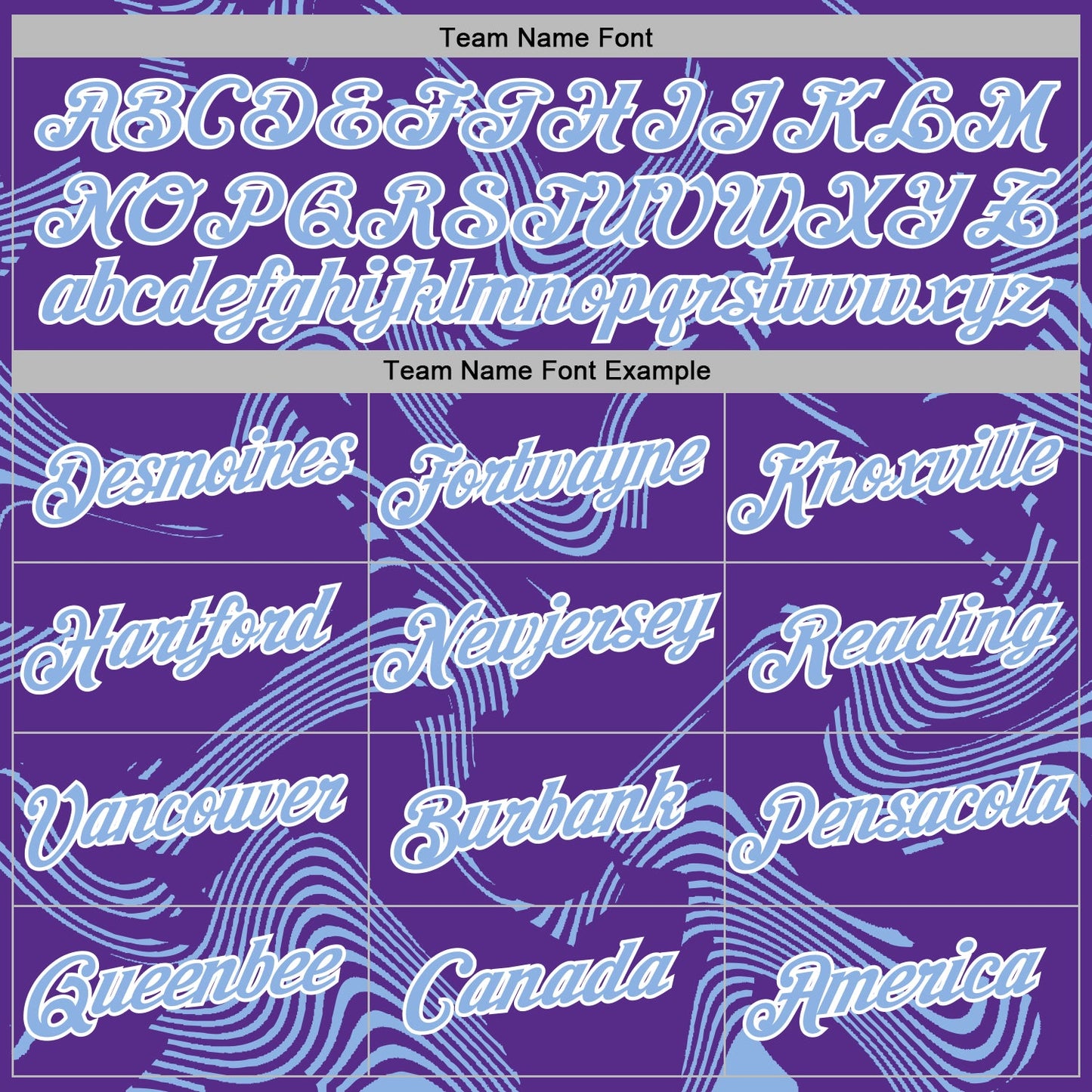 Custom Stitched Purple Light Blue-White Curve Lines Sports Pullover Sweatshirt Hoodie view 5