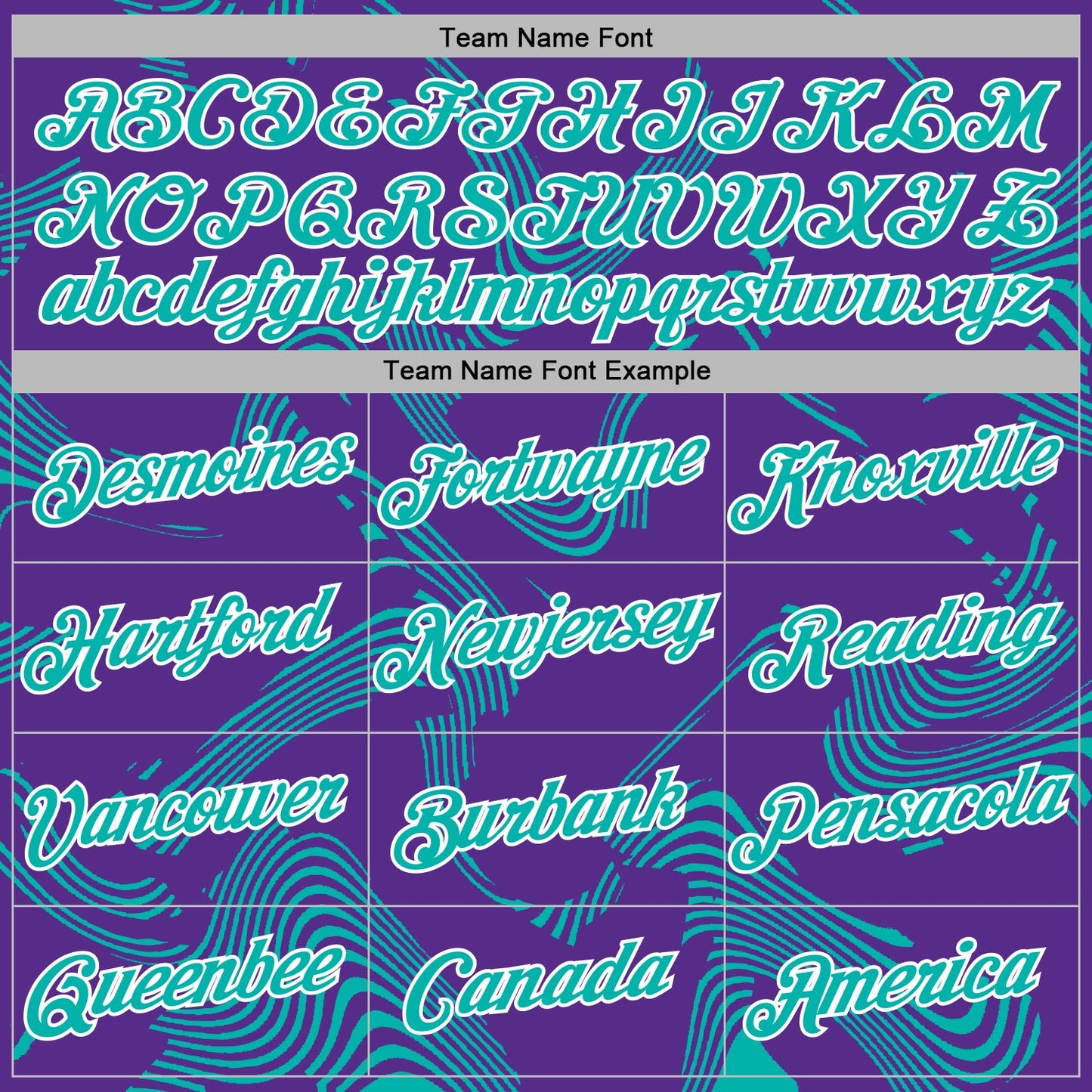 Custom Stitched Purple Aqua-White Curve Lines Sports Pullover Sweatshirt Hoodie view 5