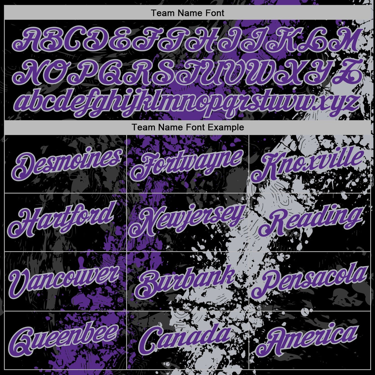 Custom Stitched Black Purple-Gray Splash Sports Pullover Sweatshirt Hoodie view 5
