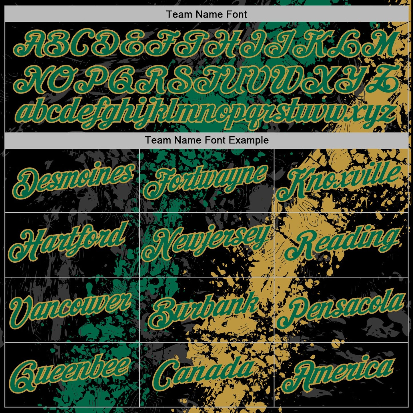 Custom Stitched Black Kelly Green-Old Gold Splash Sports Pullover Sweatshirt Hoodie view 5