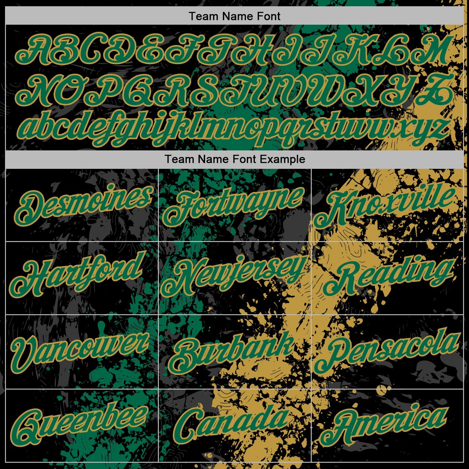 Custom Stitched Black Kelly Green-Old Gold Splash Sports Pullover Sweatshirt Hoodie view 5