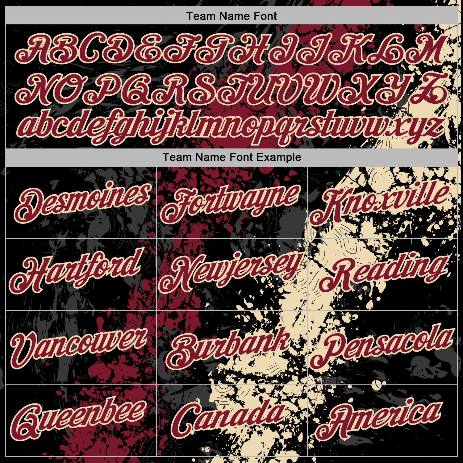 Custom Stitched Black Crimson-Cream Splash Sports Pullover Sweatshirt Hoodie view 5