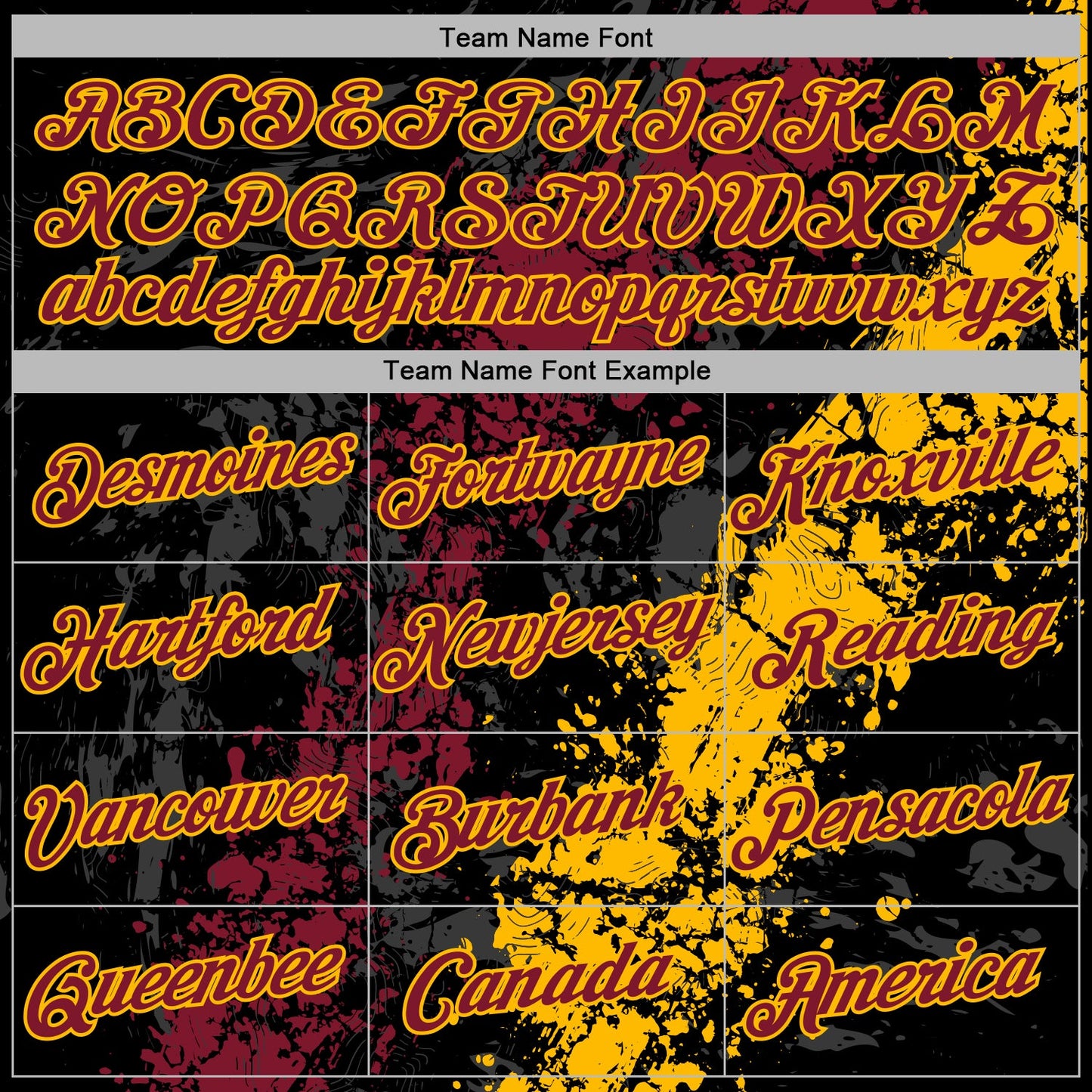 Custom Stitched Black Crimson-Gold Splash Sports Pullover Sweatshirt Hoodie view 5