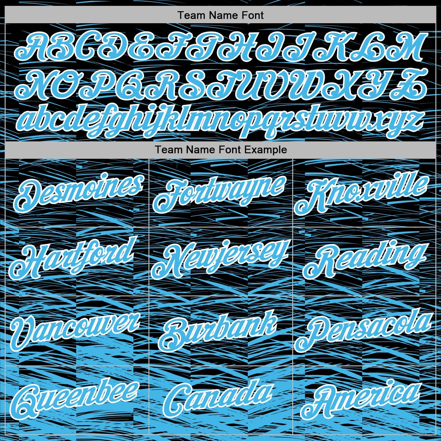 Custom Stitched Black Sky Blue-White Line Sports Pullover Sweatshirt Hoodie view 5