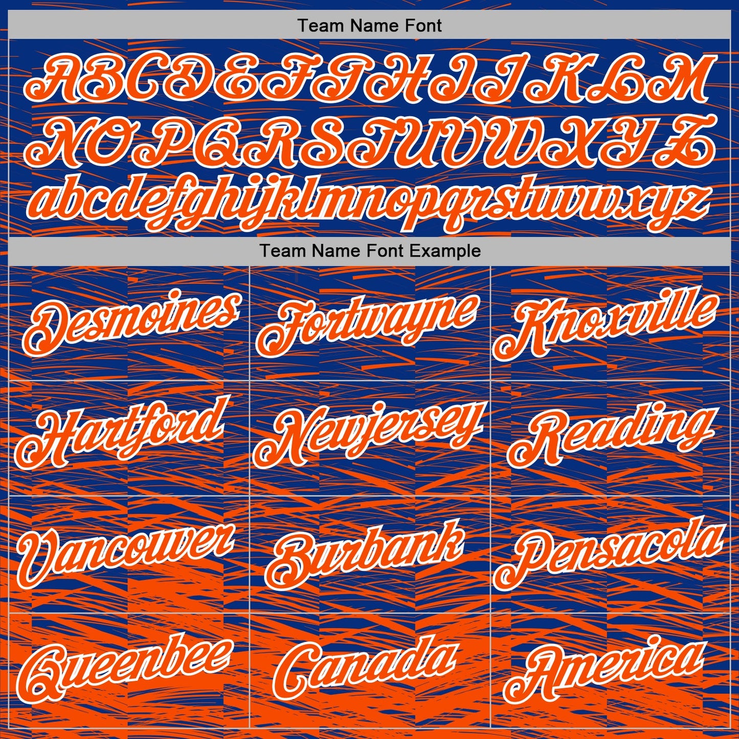 Custom Stitched Royal Orange-White Line Sports Pullover Sweatshirt Hoodie view 5
