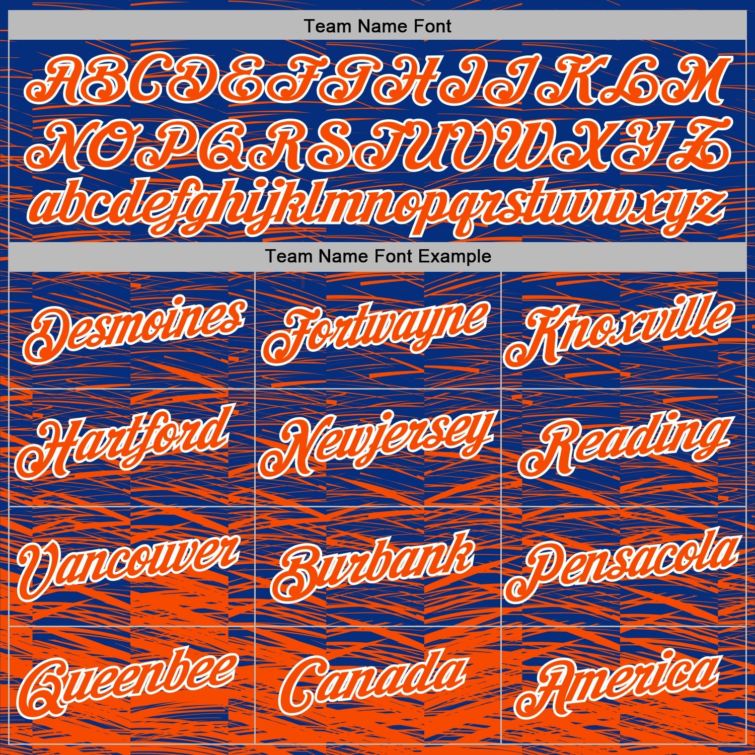 Custom Stitched Royal Orange-White Line Sports Pullover Sweatshirt Hoodie view 5