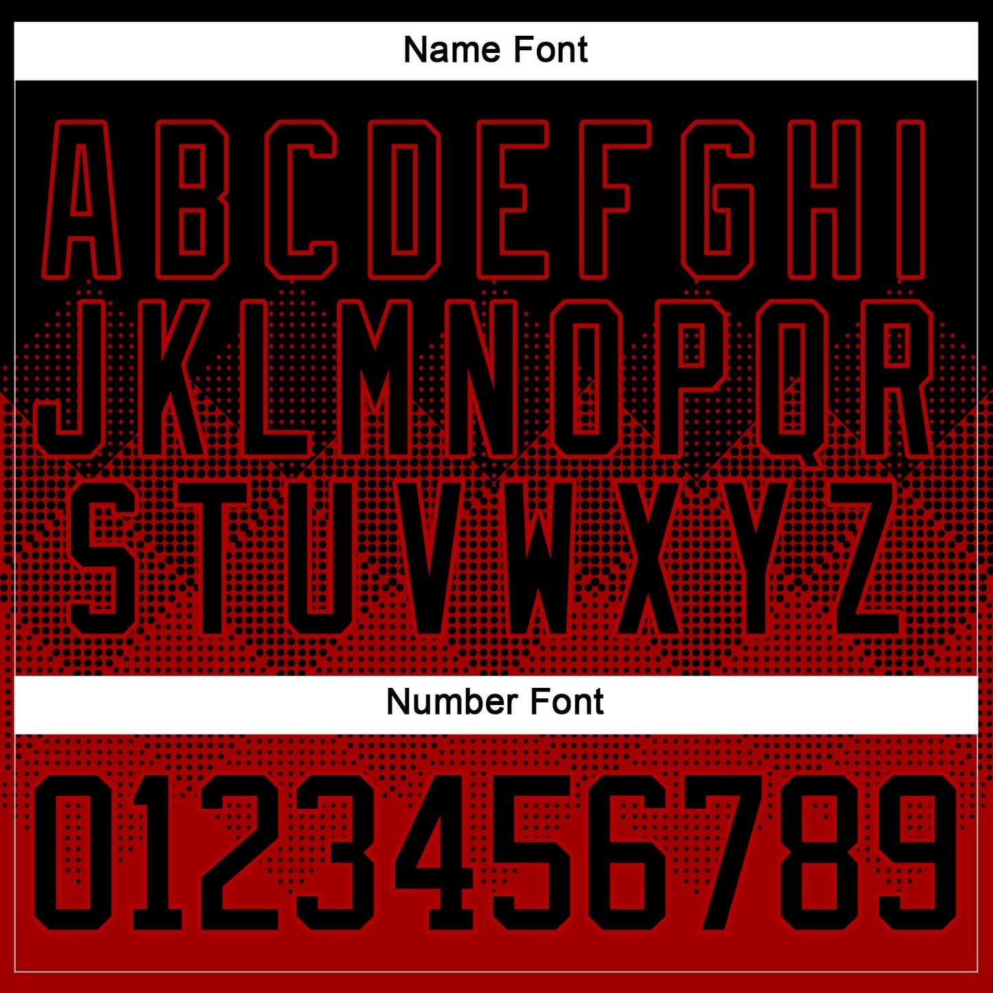 Custom Black Red 3D Pattern Gradient Square Shapes Hockey Lace Neck Jersey view 5