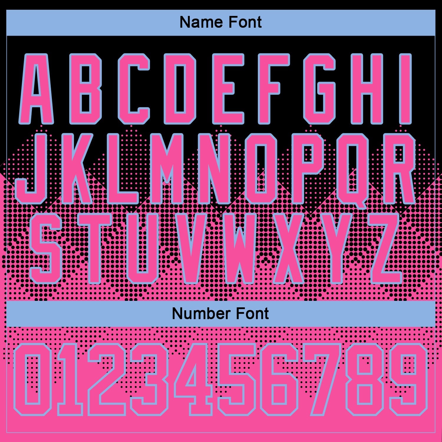 Custom Black Pink-Light Blue 3D Pattern Gradient Square Shapes Hockey Lace Neck Jersey view 5