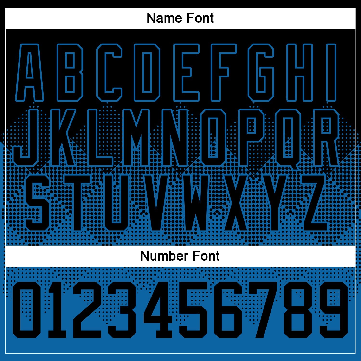 Custom Black Blue-White 3D Pattern Gradient Square Shapes Hockey Lace Neck Jersey view 5