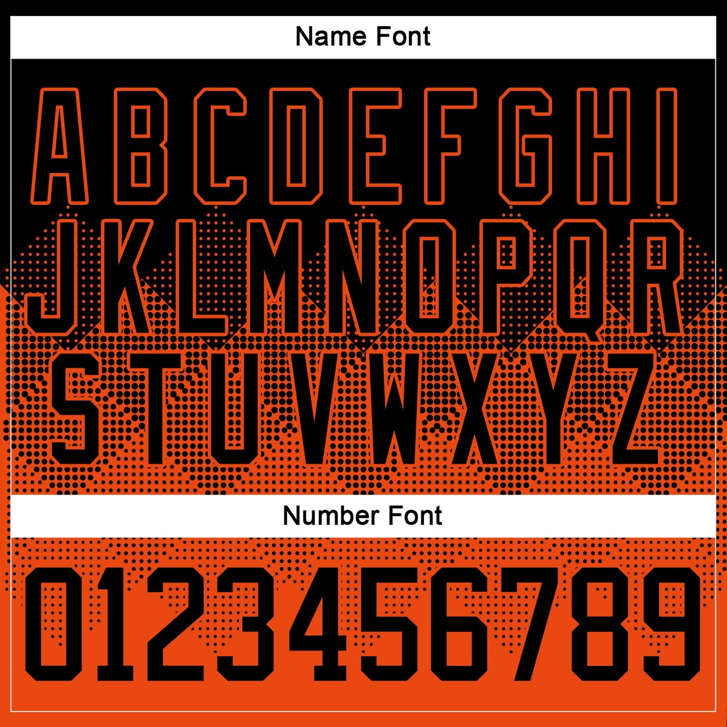 Custom Black Orange-White 3D Pattern Gradient Square Shapes Hockey Lace Neck Jersey view 5