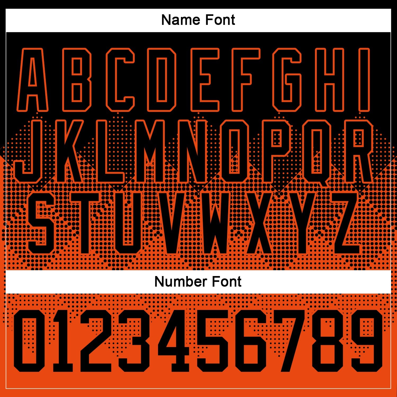 Custom Black Orange-White 3D Pattern Gradient Square Shapes Hockey Lace Neck Jersey view 5