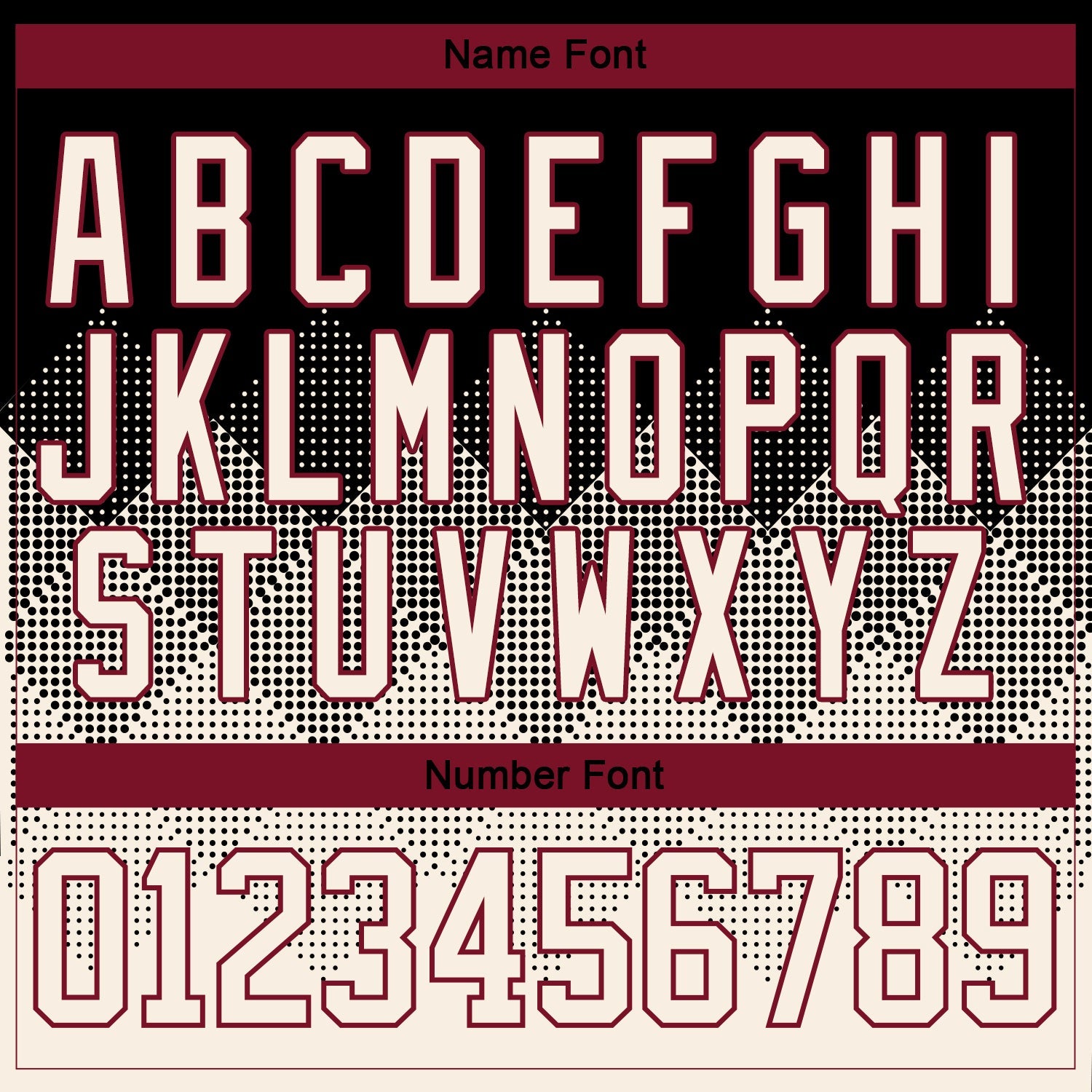 Custom Black Cream-Crimson 3D Pattern Gradient Square Shapes Hockey Lace Neck Jersey view 5