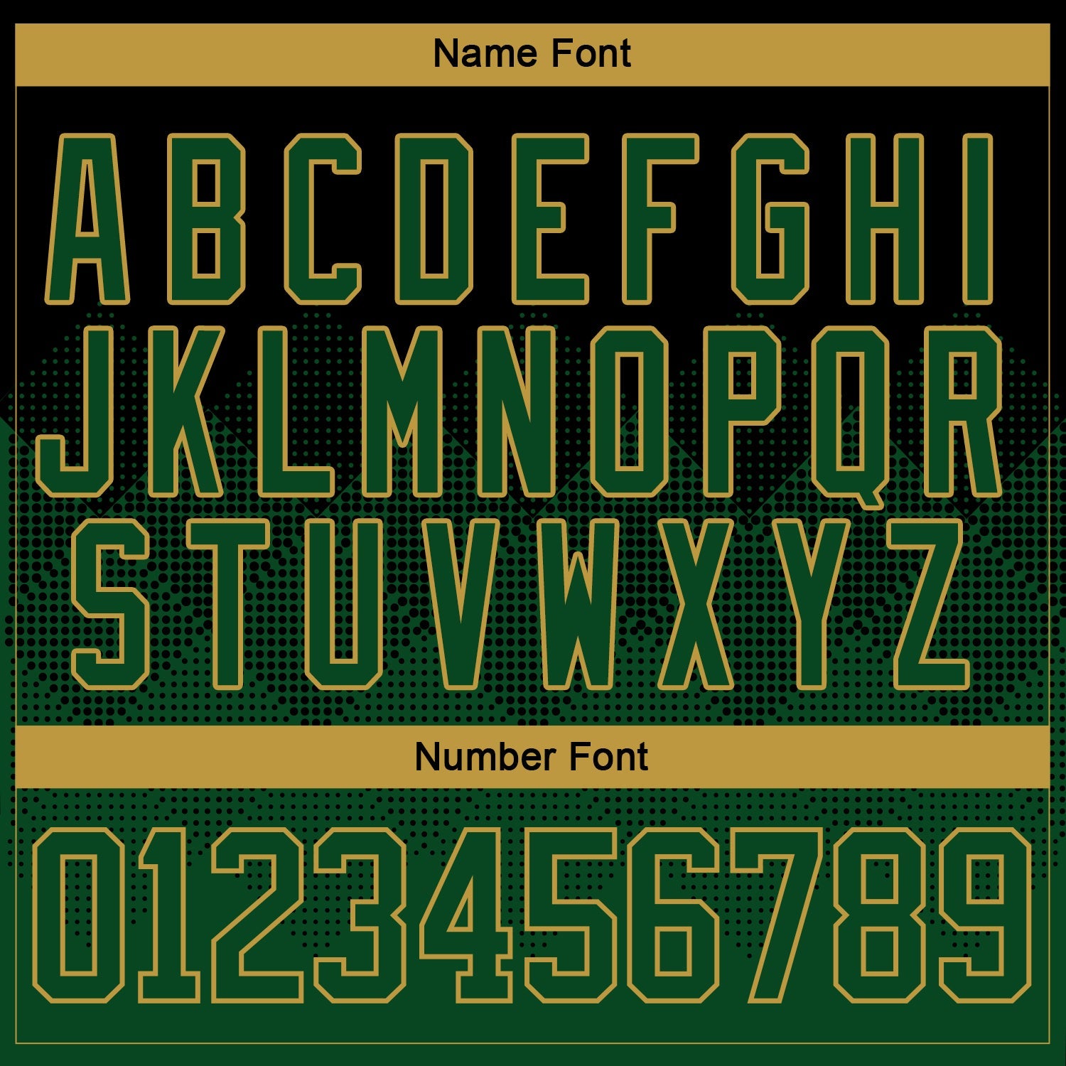 Custom Black Green-Old Gold 3D Pattern Gradient Square Shapes Hockey Lace Neck Jersey view 5