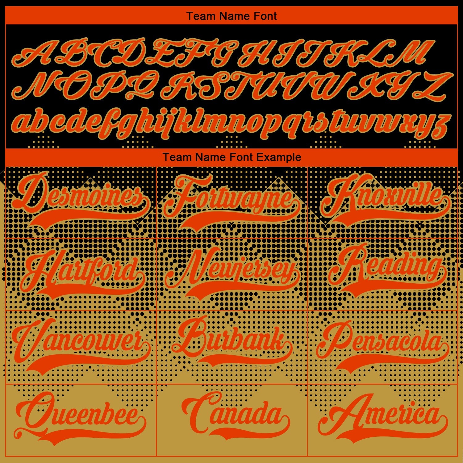 Custom Black Orange-Old Gold 3D Pattern Gradient Square Shapes Hockey Lace Neck Jersey view 4