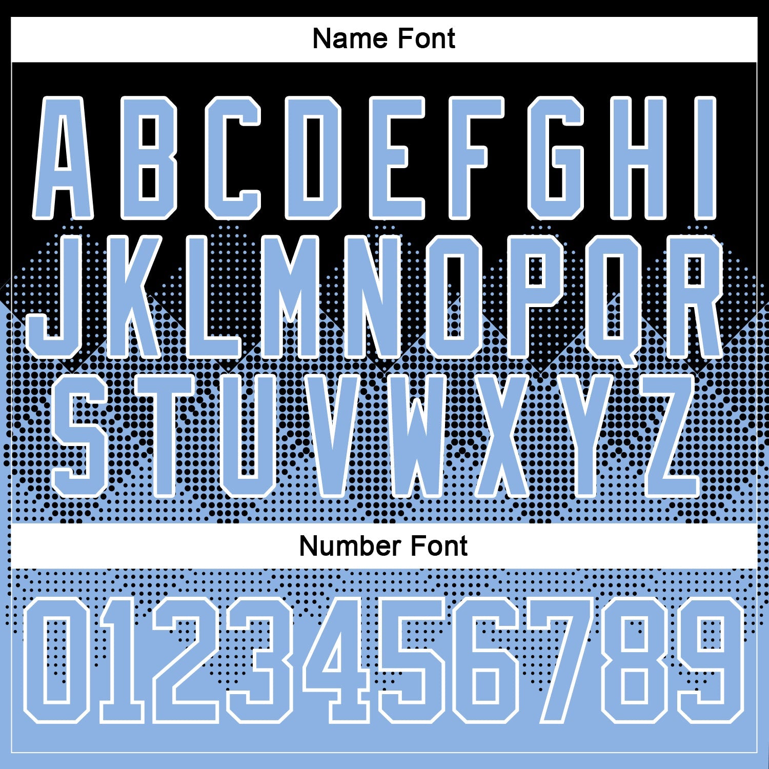 Custom Black Light Blue-White 3D Pattern Gradient Square Shapes Hockey Lace Neck Jersey view 5