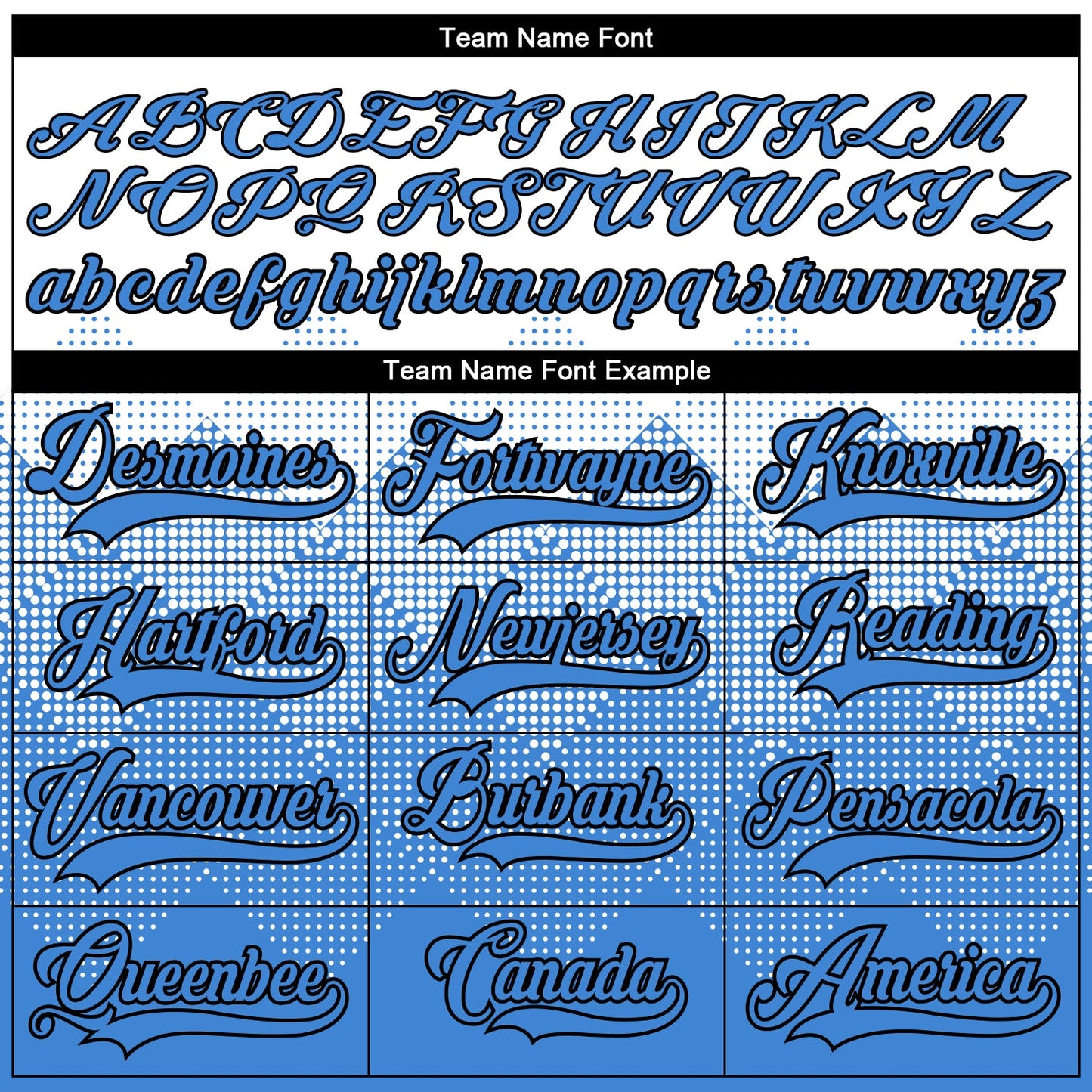 Custom White Powder Blue-Black 3D Pattern Gradient Square Shapes Hockey Lace Neck Jersey view 4