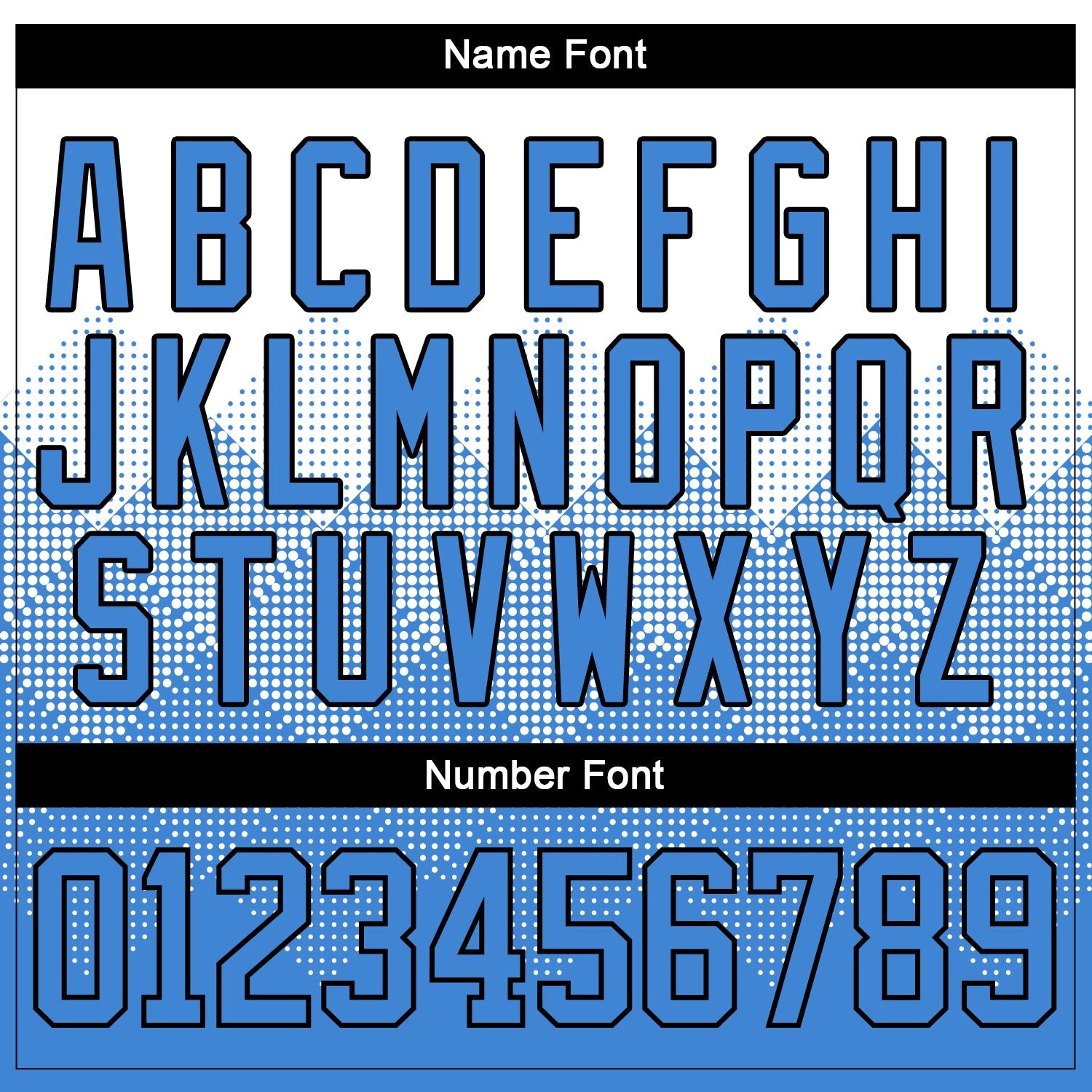 Custom White Powder Blue-Black 3D Pattern Gradient Square Shapes Hockey Lace Neck Jersey view 5