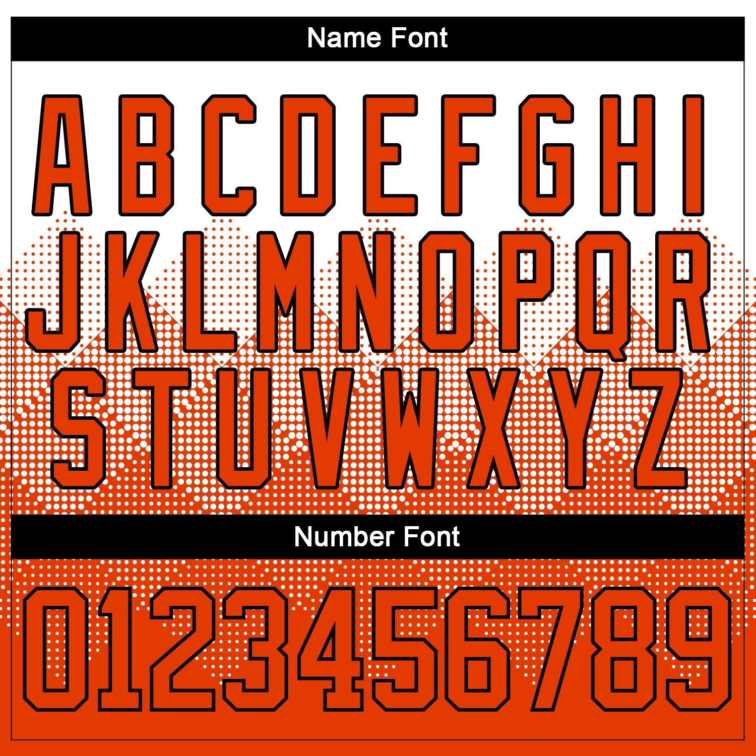 Custom White Orange-Black 3D Pattern Gradient Square Shapes Hockey Lace Neck Jersey view 5