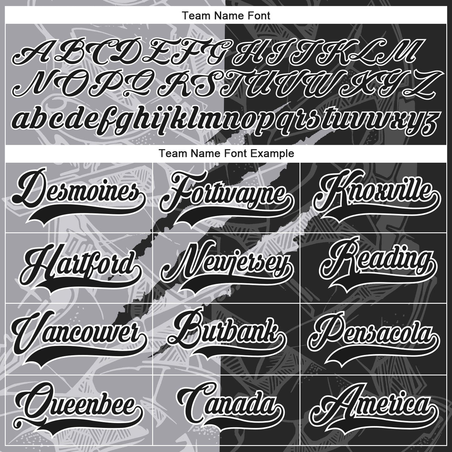 Custom Black Gray-White 3D Pattern Gradient Fashion Scratch Hockey Lace Neck Jersey view 4