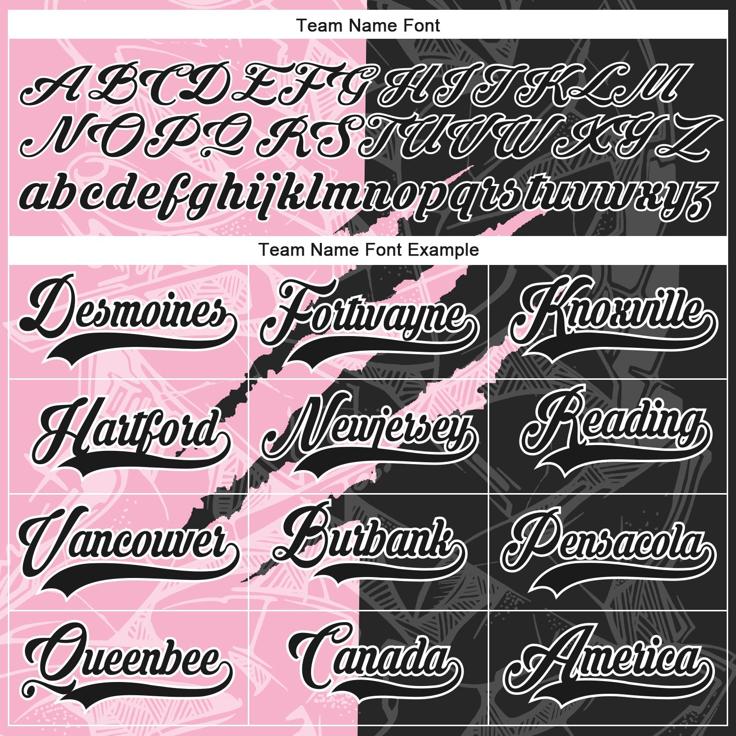 Custom Black Light Pink-White 3D Pattern Gradient Fashion Scratch Hockey Lace Neck Jersey view 4