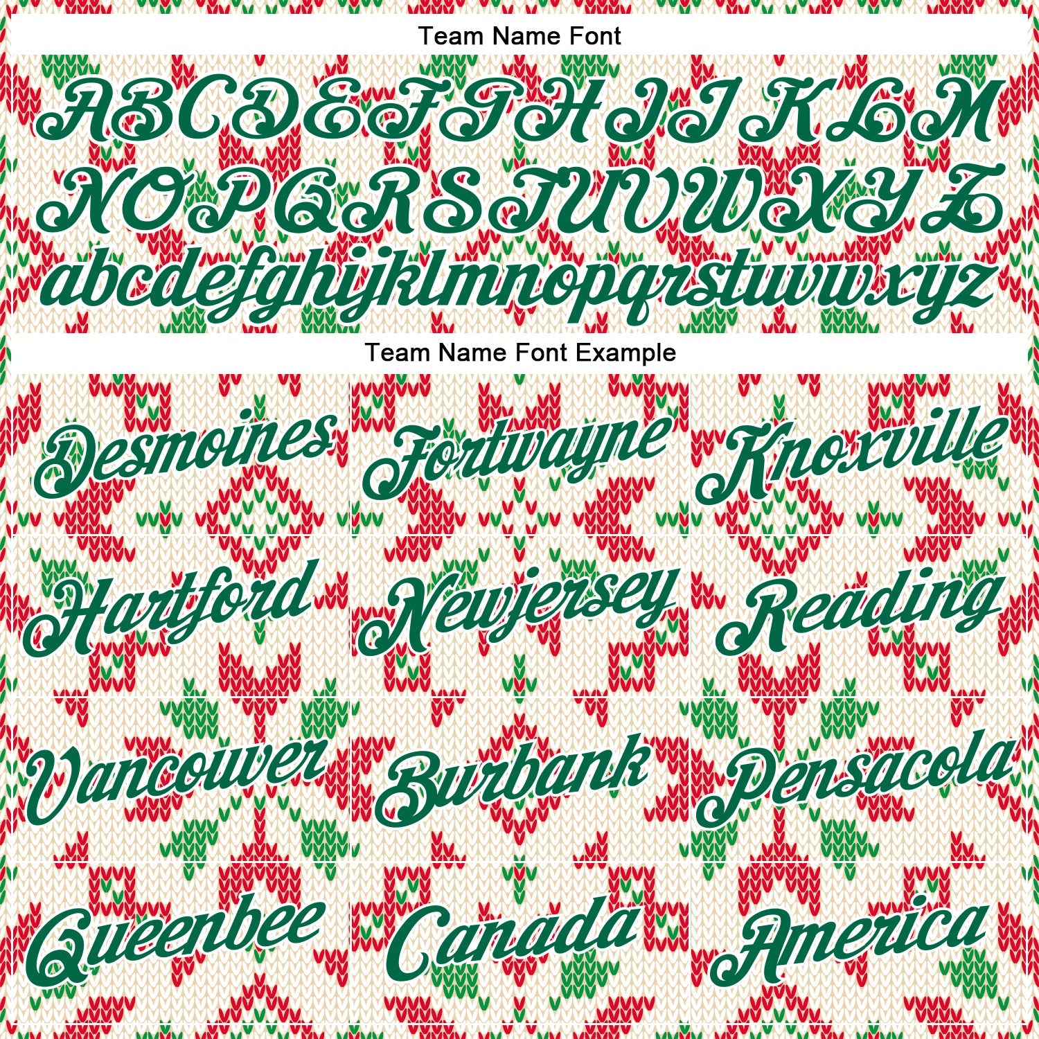 Custom Stitched City Cream Kelly Green-White 3D Christmas Sports Pullover Sweatshirt Hoodie view 3