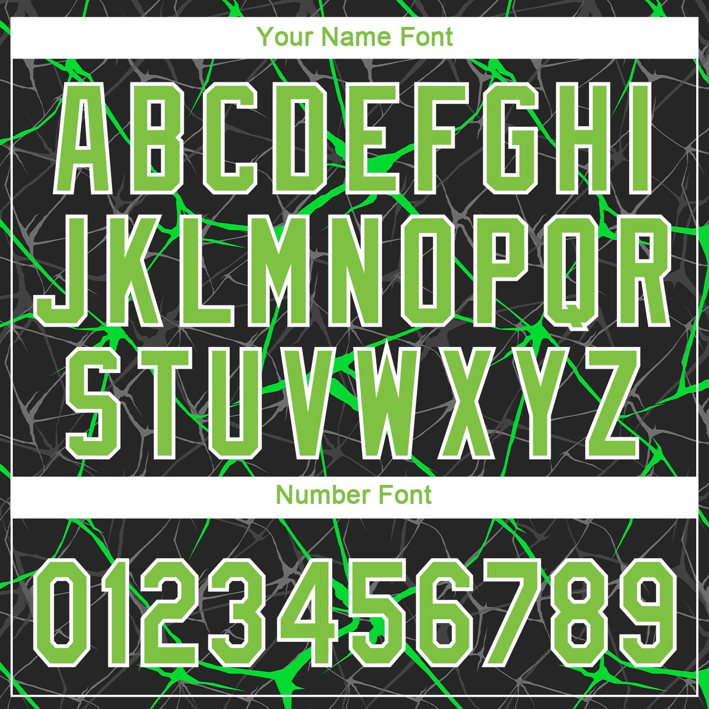 Custom Black Neon Green-White 3D Pattern Design Authentic Baseball Jersey view 6
