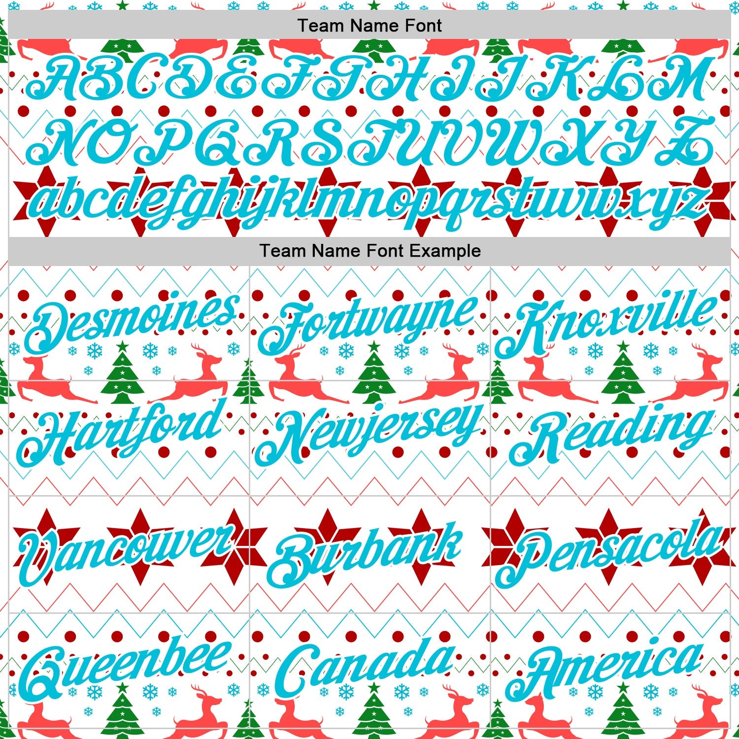 Custom Stitched White Lakes Blue-White 3D Christmas Ugly Sweater Sports Pullover Sweatshirt Hoodie view 3