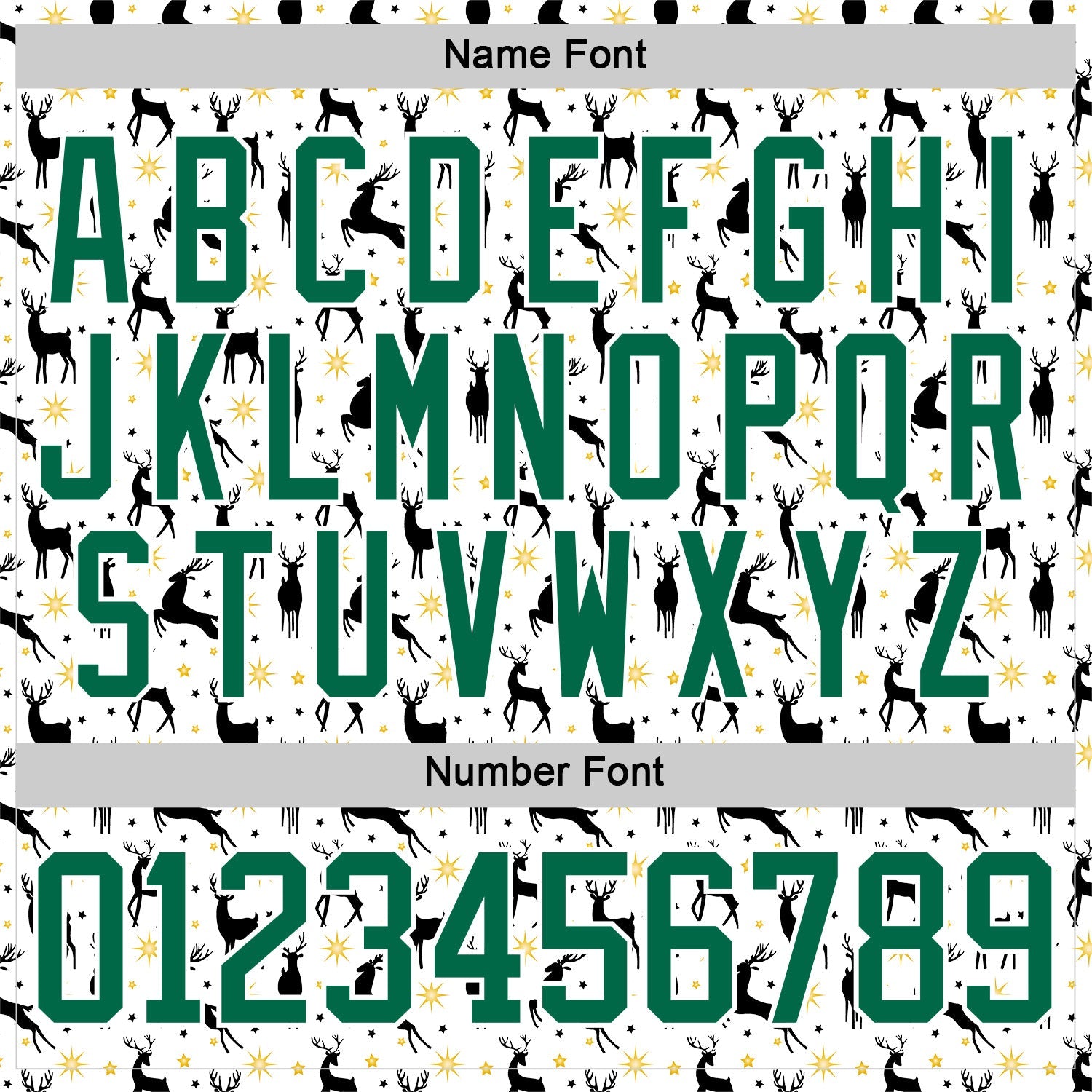 Custom White Kelly Green-White 3D Christmas Hockey Lace Neck Jersey view 5