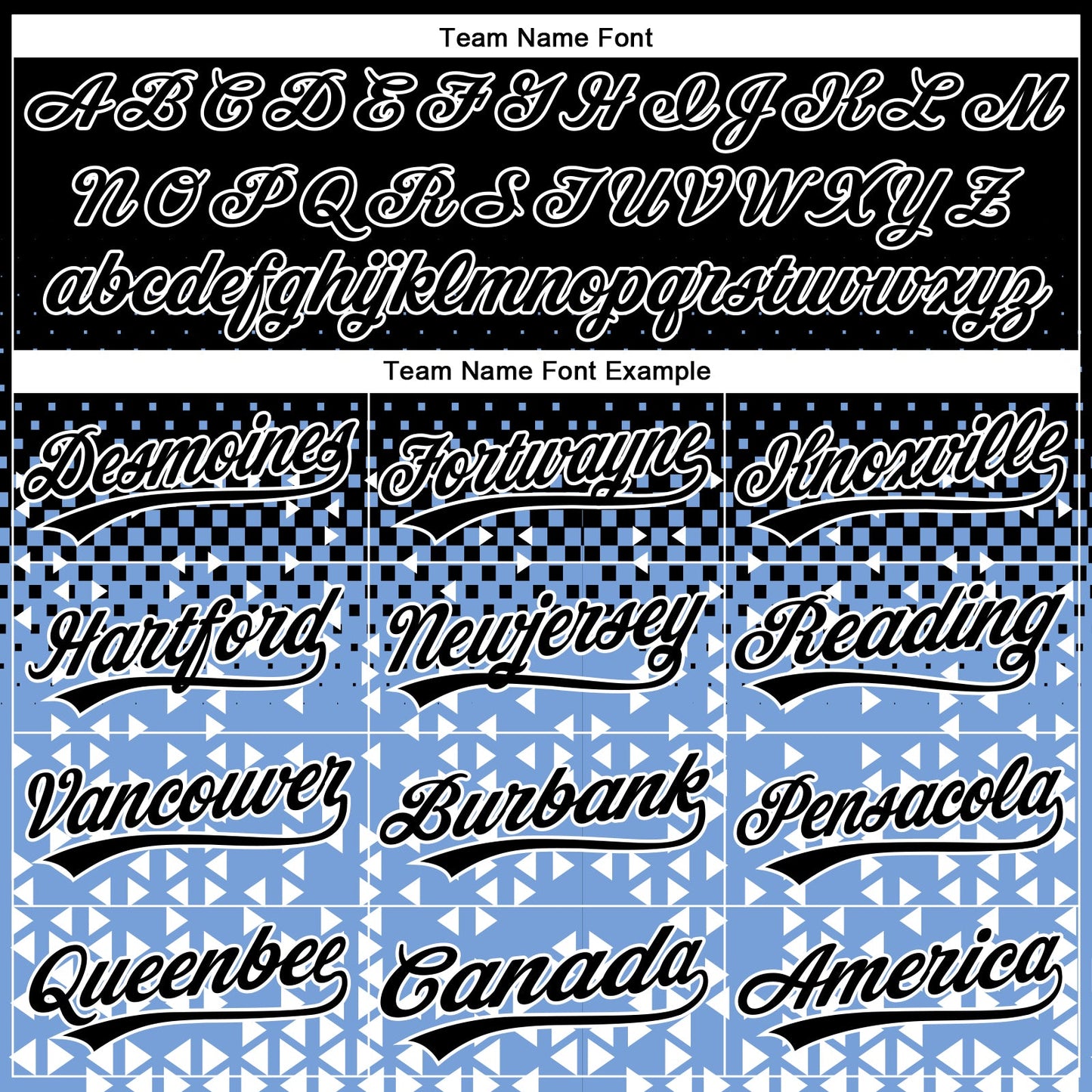 Custom Stitched Light Blue Black-White 3D Pattern Design Geometrico Graph Sports Pullover Sweatshirt Hoodie view 3