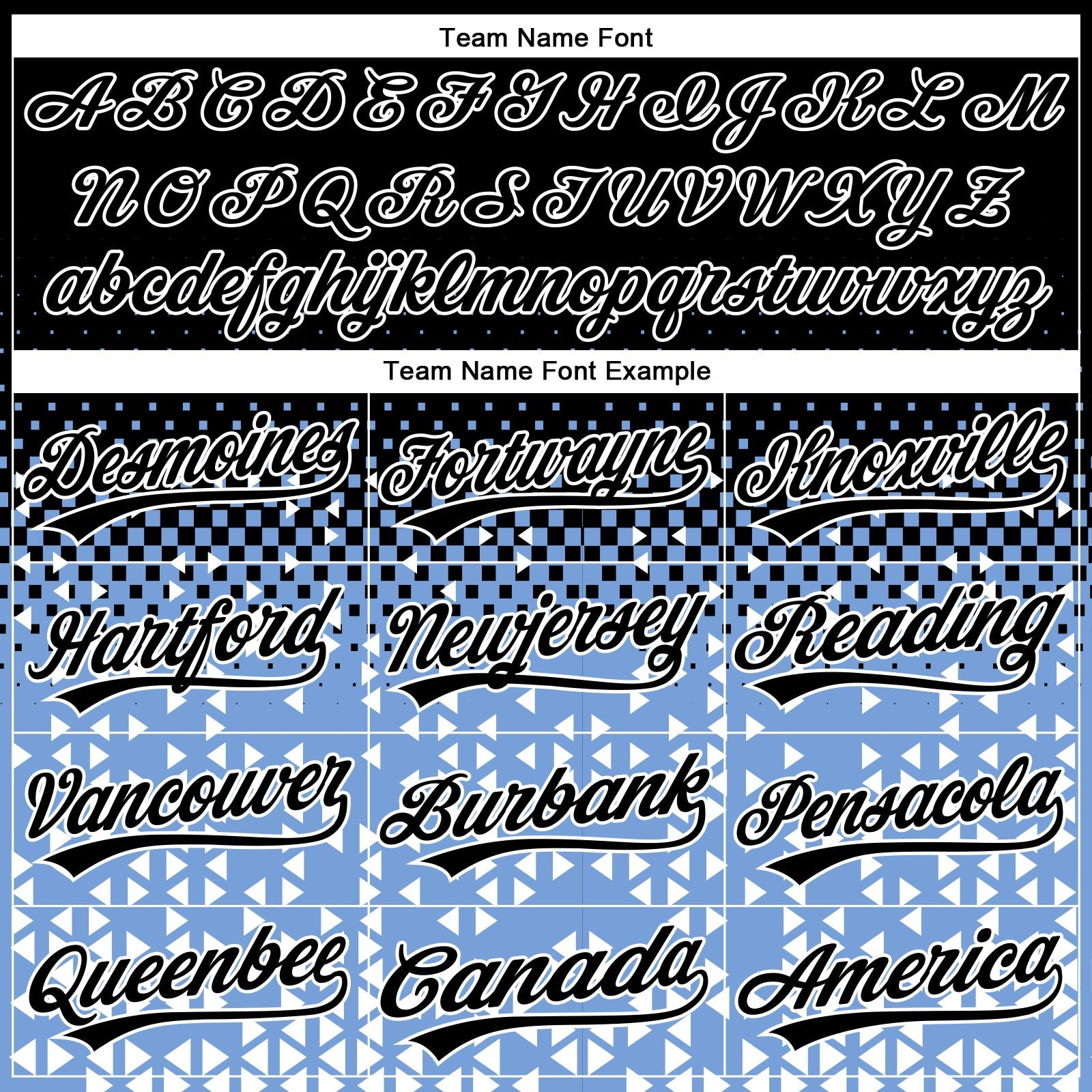 Custom Stitched Light Blue Black-White 3D Pattern Design Geometrico Graph Sports Pullover Sweatshirt Hoodie view 3