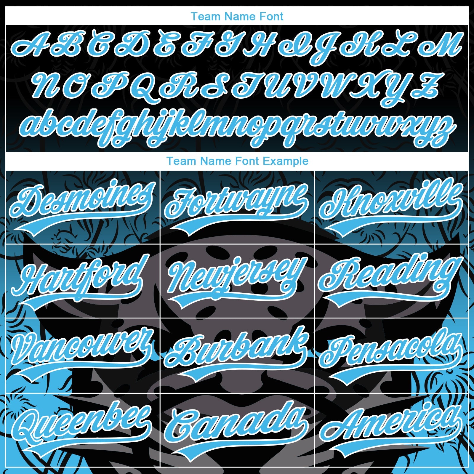 Custom Stitched Black Sky Blue-White 3D Pattern Design Leopardo Sports Pullover Sweatshirt Hoodie view 3