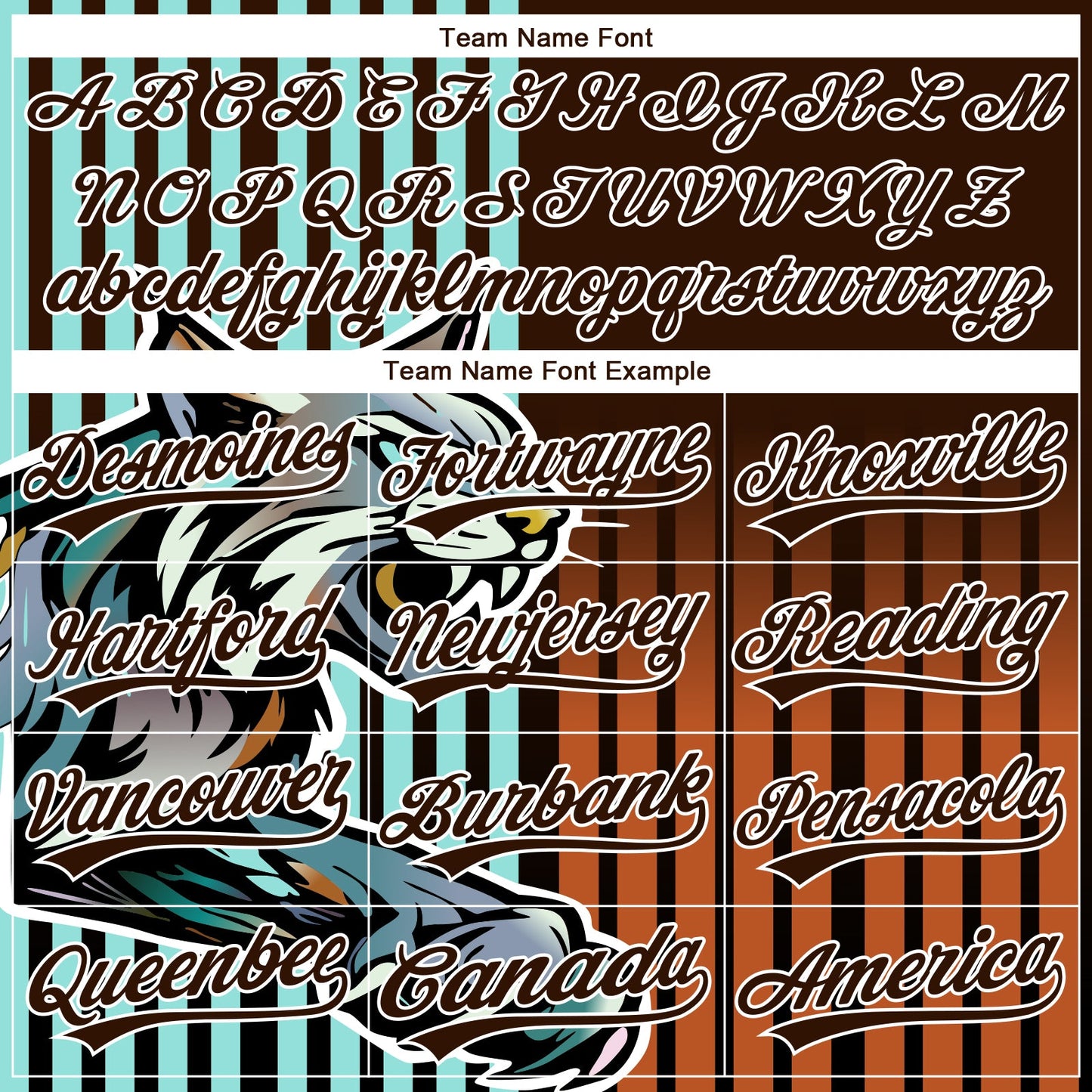 Custom Stitched Ice Blue Brown White-Texas Orange 3D Pattern Design Leopardo Sports Pullover Sweatshirt Hoodie view 3