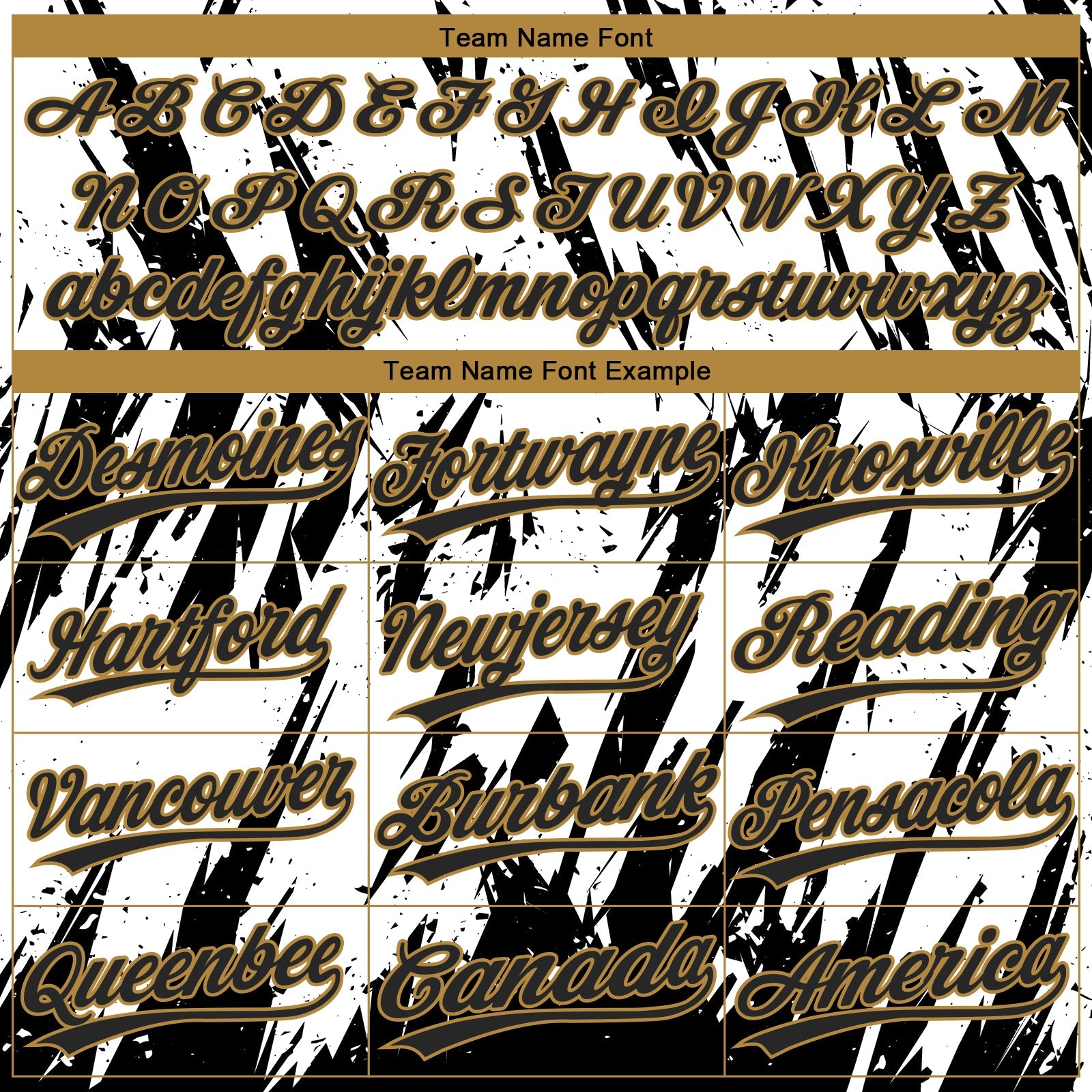 Custom White Black-Old Gold 3D Pattern Design Authentic Baseball Jersey view 4