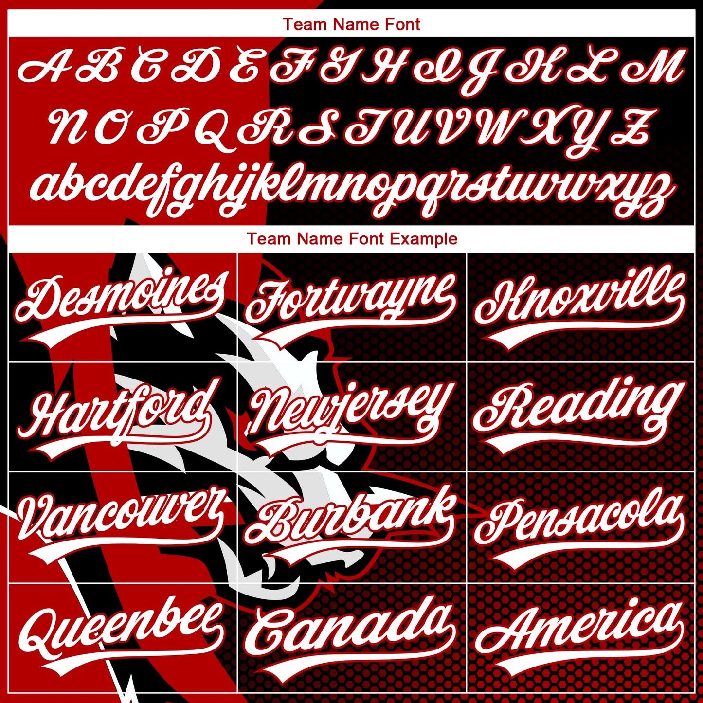 Custom Stitched Black White-Red 3D Pattern Design Wolf Sports Pullover Sweatshirt Hoodie view 3